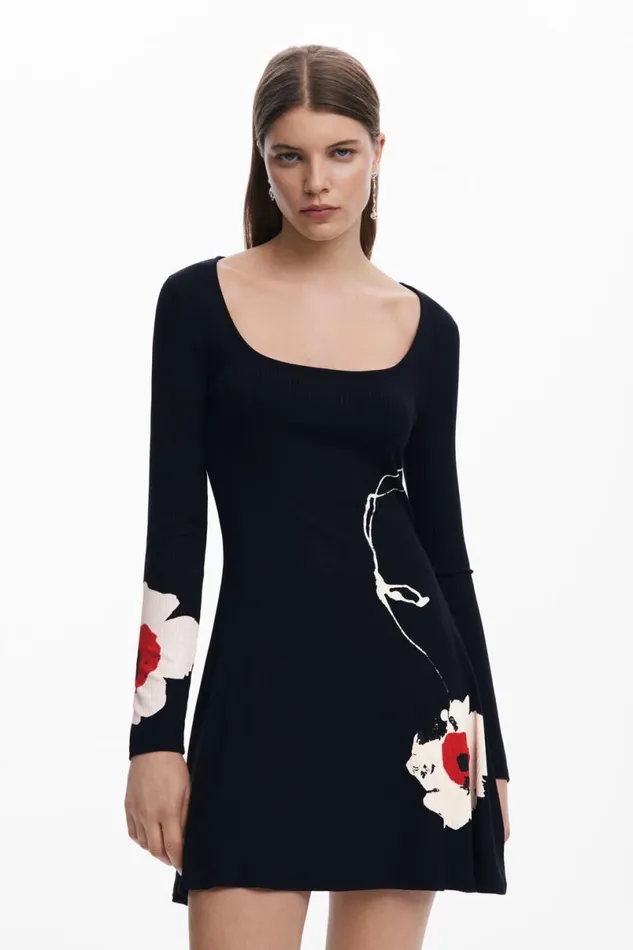 Women Dresses And Jumpsuits Desigual Floral Short Dress