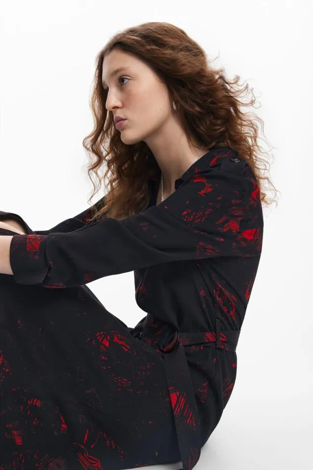 Women Dresses And Jumpsuits Desigual Midi Shirt Dress M Christian Lacroix