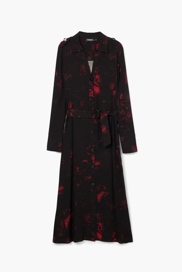 Women Dresses And Jumpsuits Desigual Midi Shirt Dress M Christian Lacroix