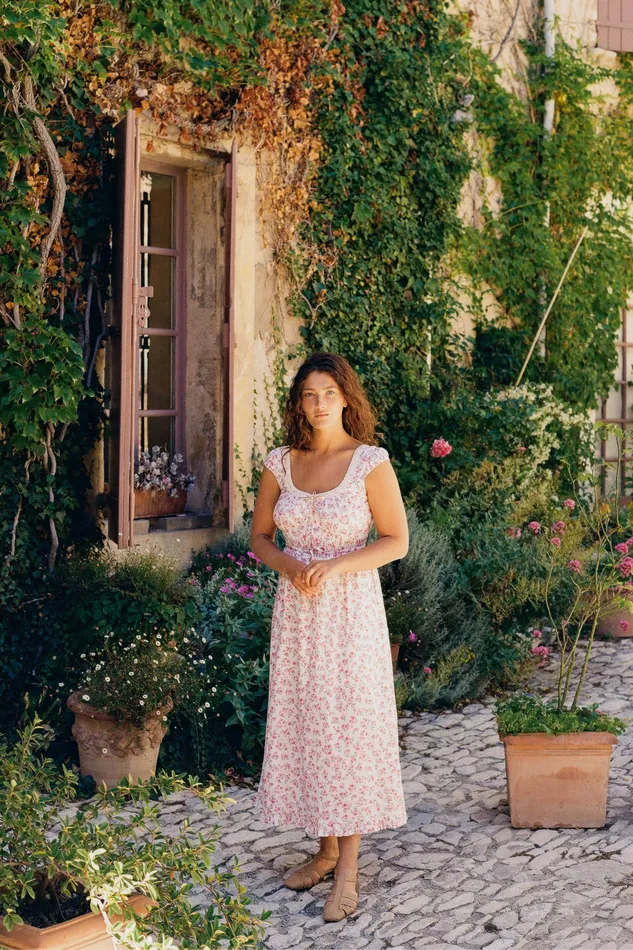 Women Dresses Christy Dawn The Kelly Dress Garnet Tulips Women Dresses Christy Dawn The Kelly Dress Garnet Tulips