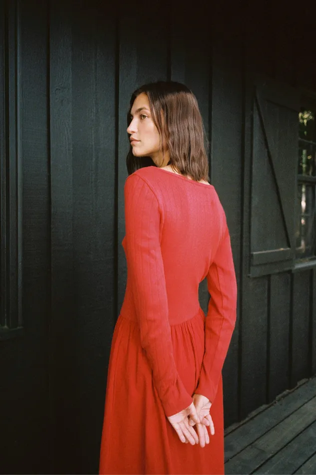 Women Dresses Christy Dawn The Ramona Dress Crimson Women Dresses Christy Dawn The Ramona Dress Crimson