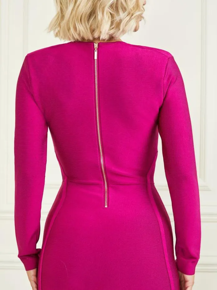 Women Dresses Marciano Kagan Bandage Dress Red Rose Women Dresses Marciano Kagan Bandage Dress Red Rose