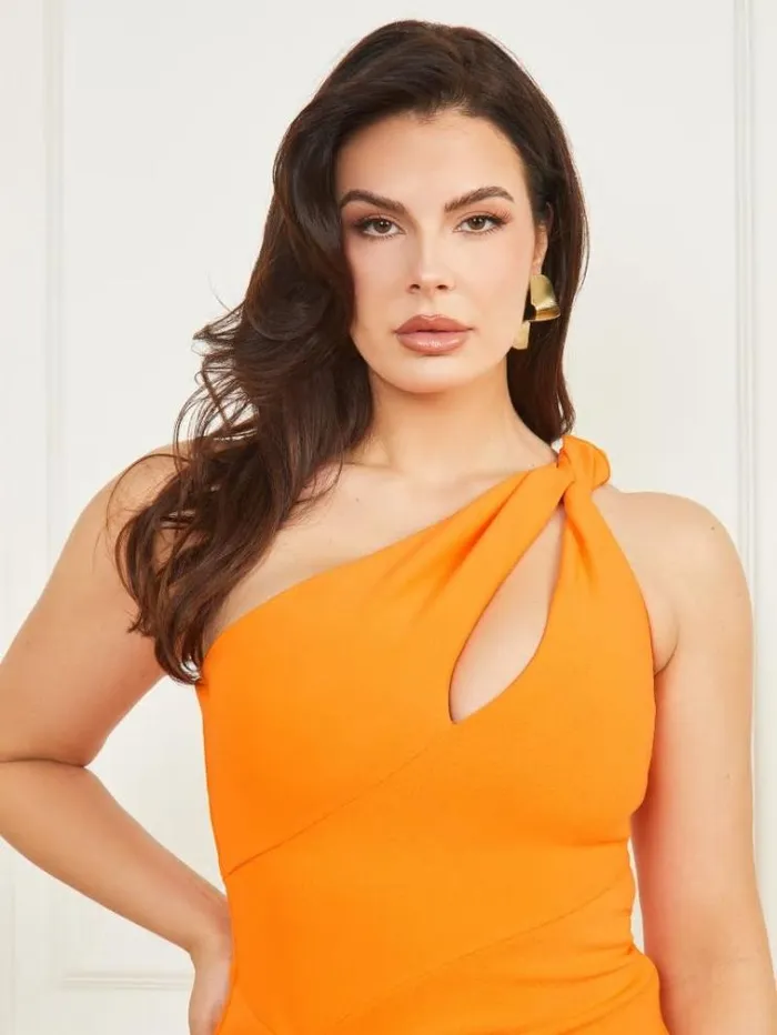 Women Dresses Marciano La Bombe Dress Superlative Orange Women Dresses Marciano La Bombe Dress Superlative Orange