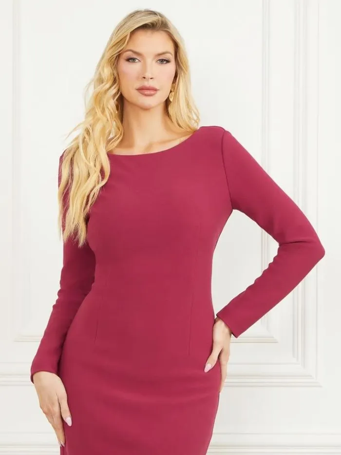Women Dresses Marciano Mimi Pencil Dress Purple Petal Women Dresses Marciano Mimi Pencil Dress Purple Petal