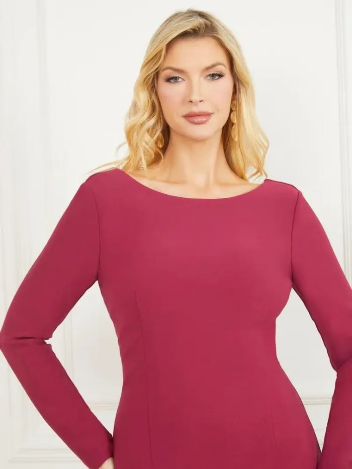 Women Dresses Marciano Mimi Pencil Dress Purple Petal Women Dresses Marciano Mimi Pencil Dress Purple Petal