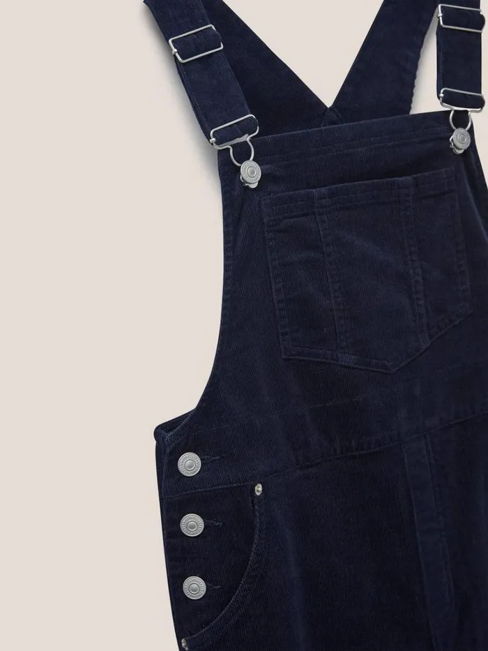 Women DRESSES White Stuff Emmie Organic Cord Midi Pinafore Dark Navy Women DRESSES White Stuff Emmie Organic Cord Midi Pinafore Dark Navy