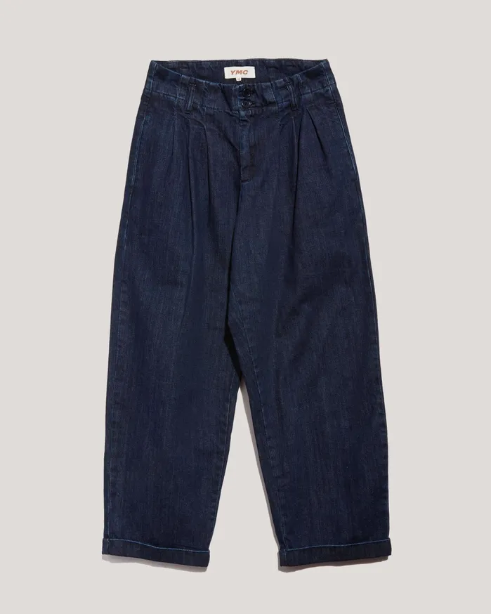 Women Earth Keaton Trouser Indigo YMC Trousers