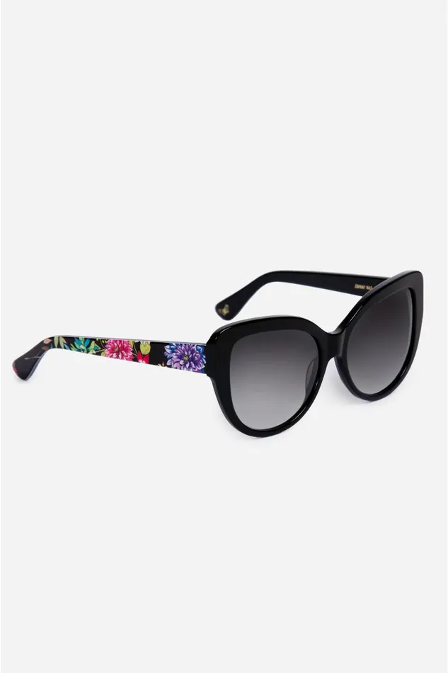 Women Eye Wear Johnny Was Sydnee Sunglasses Black Printed Dreamer Noir Women Eye Wear Johnny Was Sydnee Sunglasses Black Printed Dreamer Noir