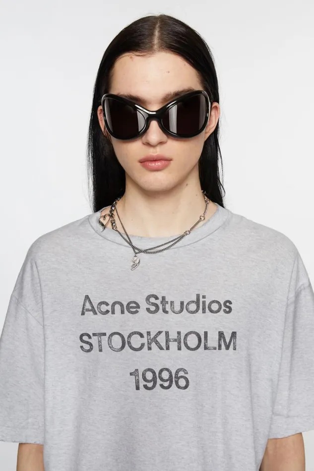 Women Frame Sunglasses Blackblack Acne Studios Eyewear