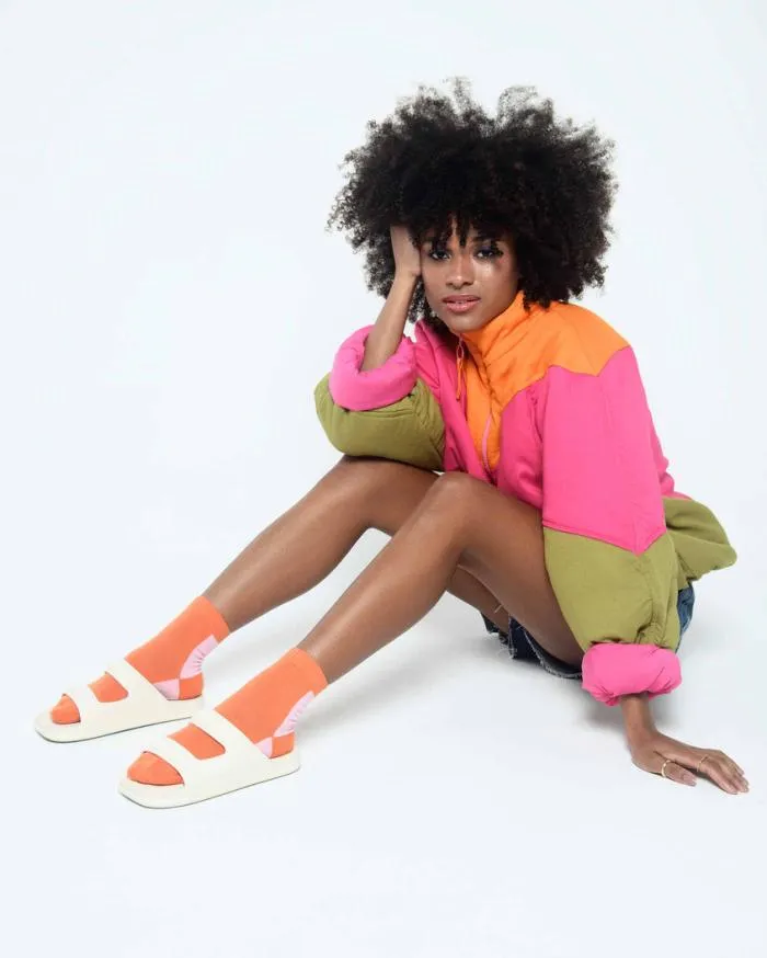 Women Free Grow Beige Melissa Slides