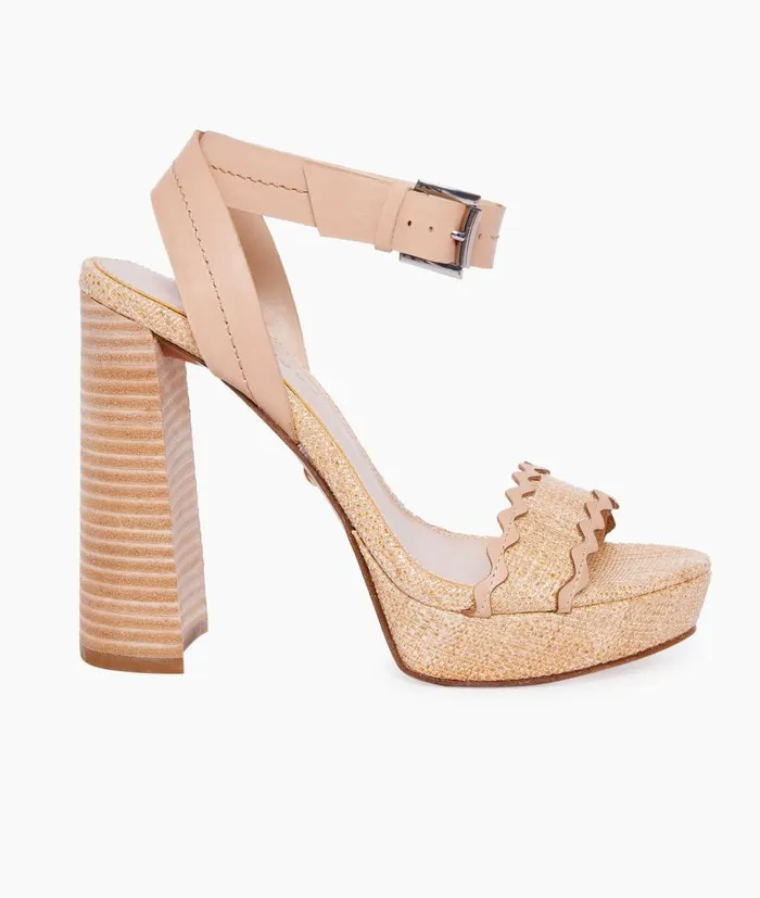 Women Gianna Platform 8211 Natural Pelle Moda Platforms