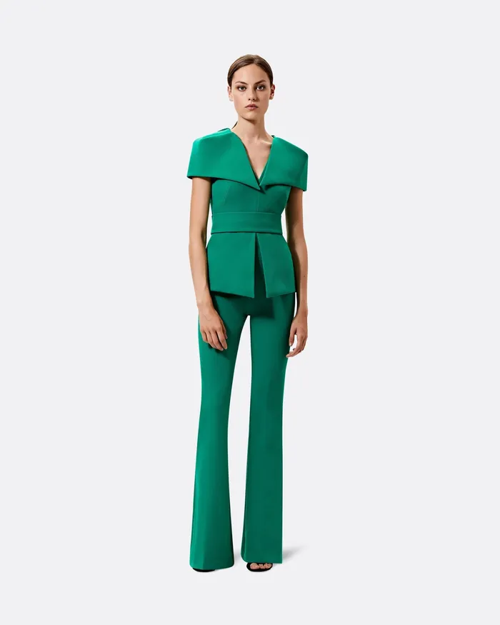 Women Halluana Emerald Trousers Emerald Trousers Safiyaa
