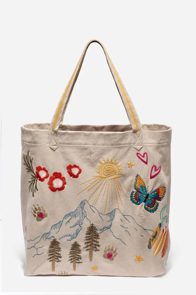 Women Handbags Johnny Was California Everyday Tote French Macaroon Women Handbags Johnny Was California Everyday Tote French Macaroon