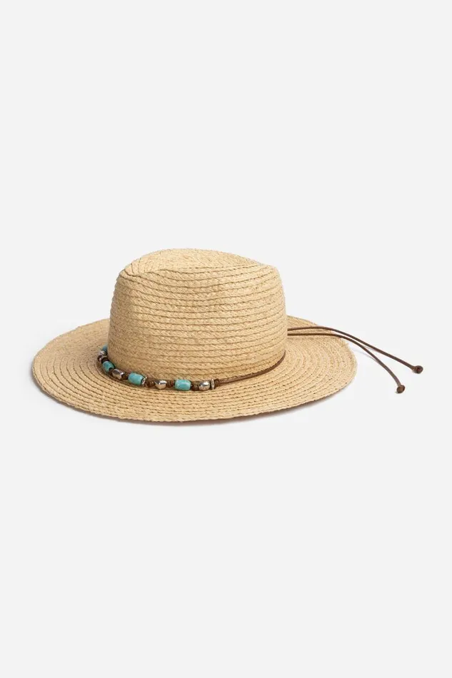 Women Hats Johnny Was MALIBU CANYON HAT Natural Women Hats Johnny Was MALIBU CANYON HAT Natural