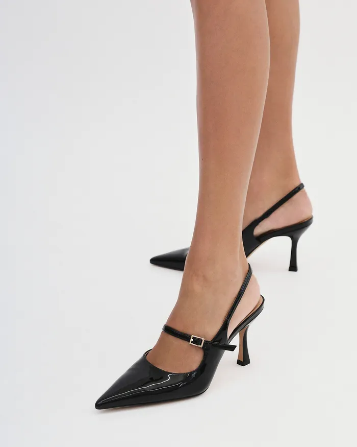 Women HIGH HEELS jomercer Archer high heels black patent