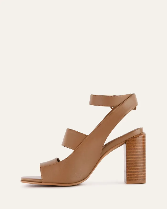 Women HIGH SANDALS jomercer Penny high sandals tan leather Women HIGH SANDALS jomercer Penny high sandals tan leather