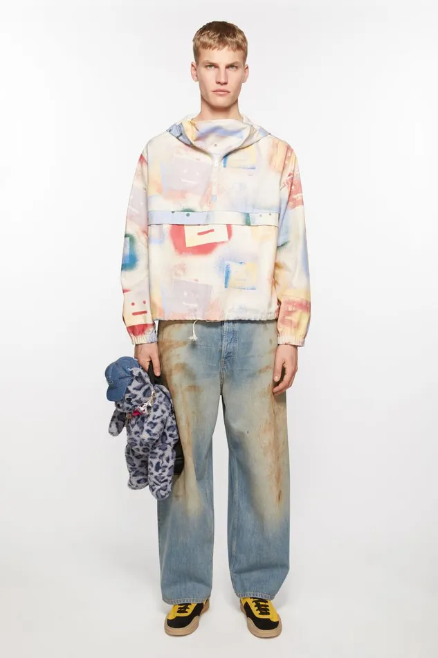 Women Hooded Jacket Multicolor Acne Studios Outerwear