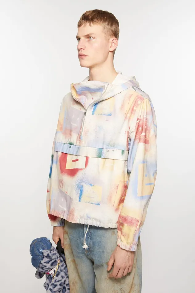 Women Hooded Jacket Multicolor Acne Studios Outerwear