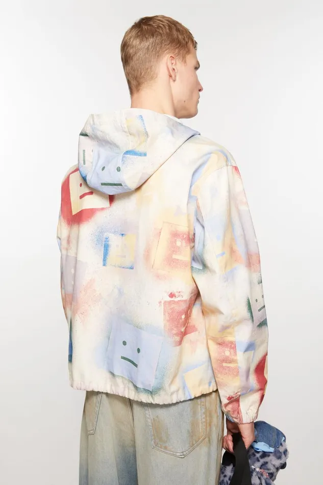 Women Hooded Jacket Multicolor Acne Studios Outerwear