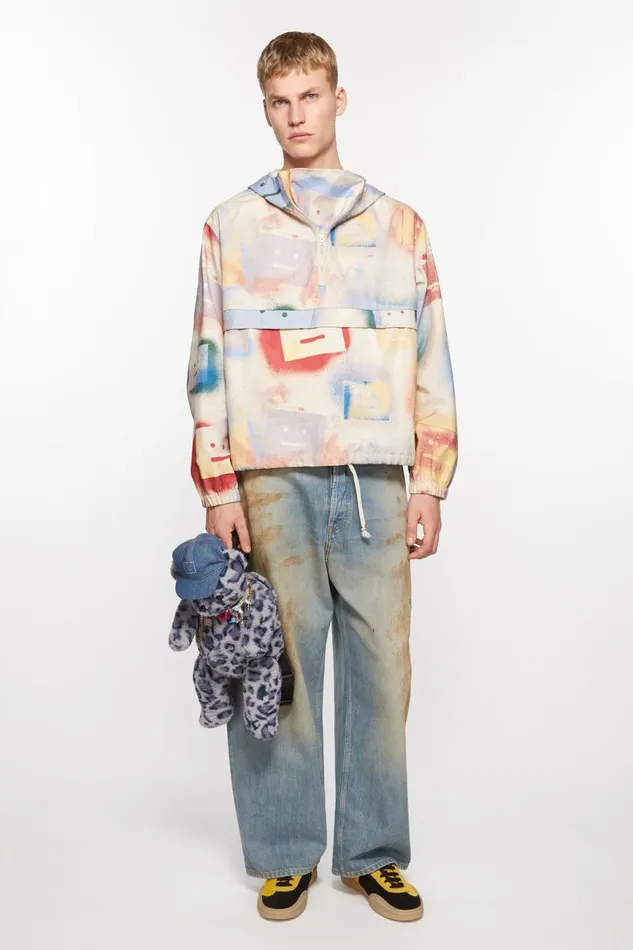Women Hooded Jacket Multicolor Acne Studios Outerwear