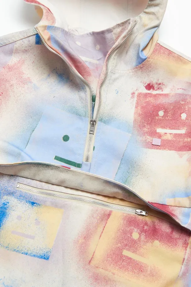 Women Hooded Jacket Multicolor Acne Studios Outerwear