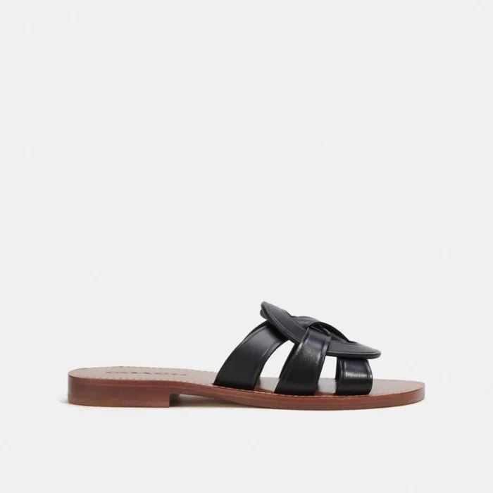 Women Issa Sandal Black Coach Sandals
