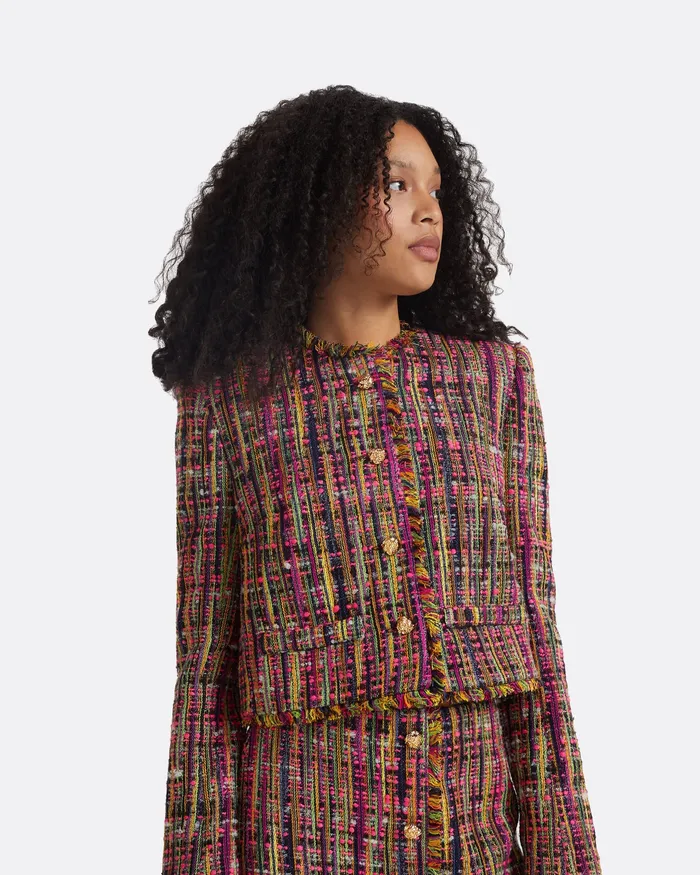 Women Jackets and Coats Safiyaa Amelia MultiBrights Jacket MultiBrights
