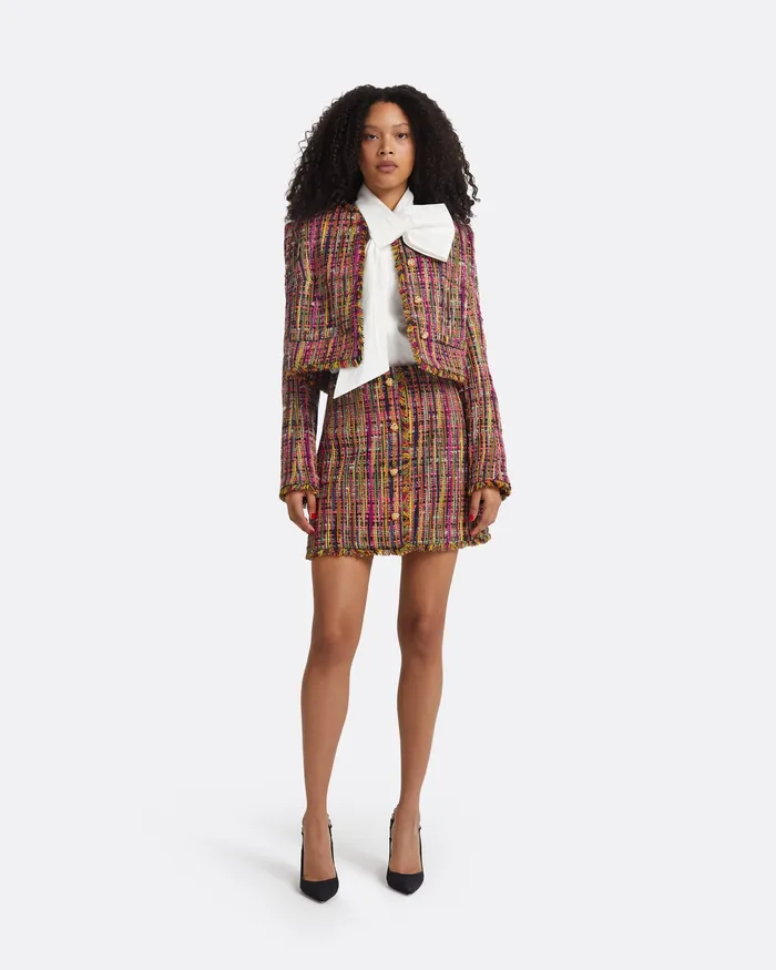 Women Jackets and Coats Safiyaa Amelia MultiBrights Jacket MultiBrights