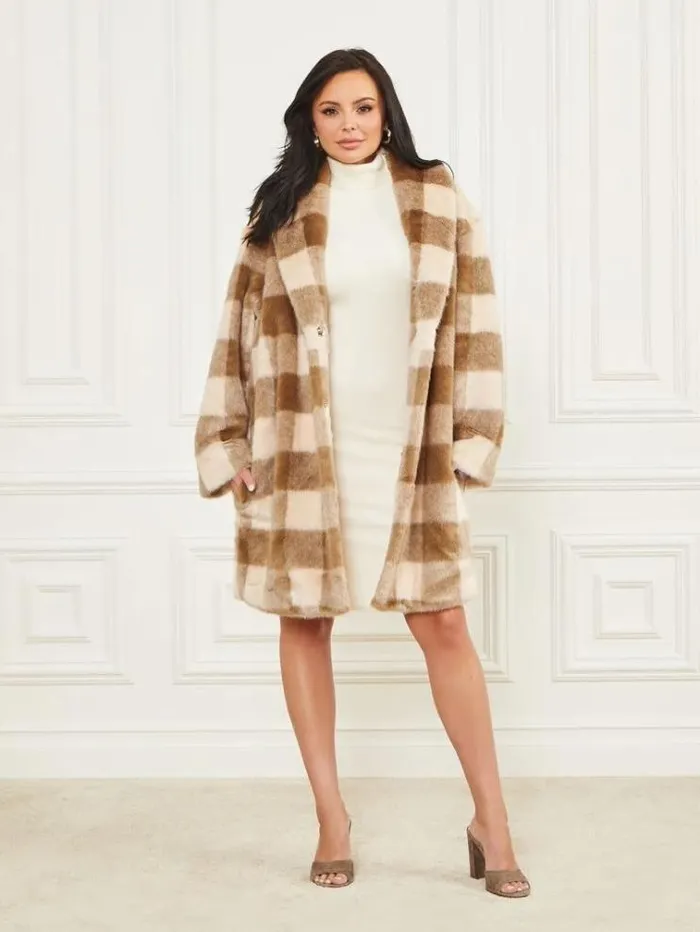 Women Jackets Marciano Rochelle Coat Desert Storm And Sugar Sw Women Jackets Marciano Rochelle Coat Desert Storm And Sugar Sw