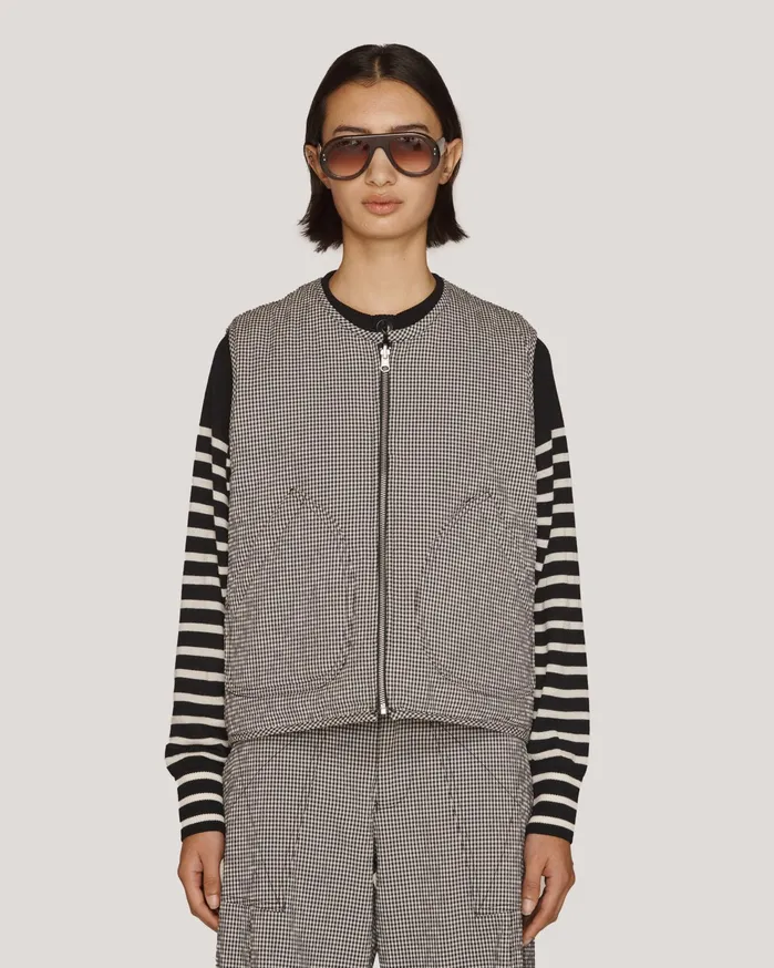 Women Jackie Reversible Gilet Multi YMC Outerwear