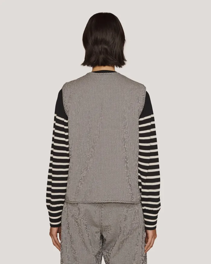 Women Jackie Reversible Gilet Multi YMC Outerwear