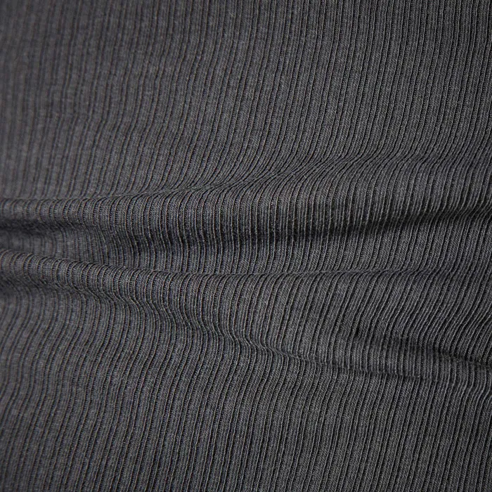 WOMEN James Perse CLASSICS Ribbed Daily Tank Carbon Pigment