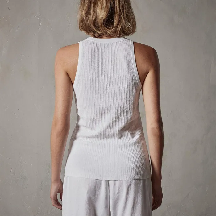 WOMEN James Perse NOVELTY TOPS Carmel Vest White