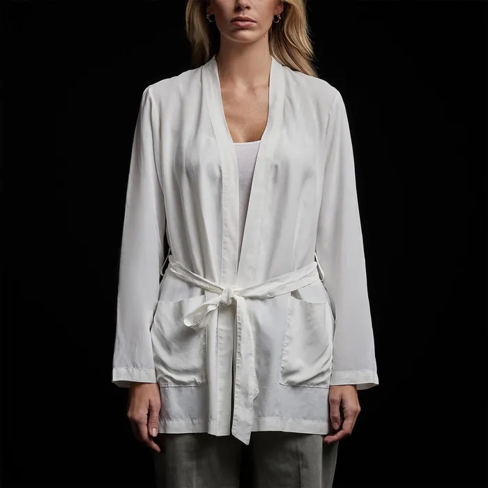 WOMEN James Perse NOVELTY TOPS Soft Drape Kimono Top Off White