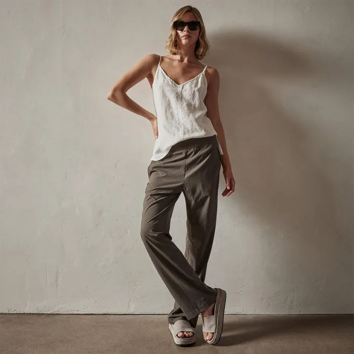 WOMEN James Perse PANTSDENIM Monterey Trouser Platoon