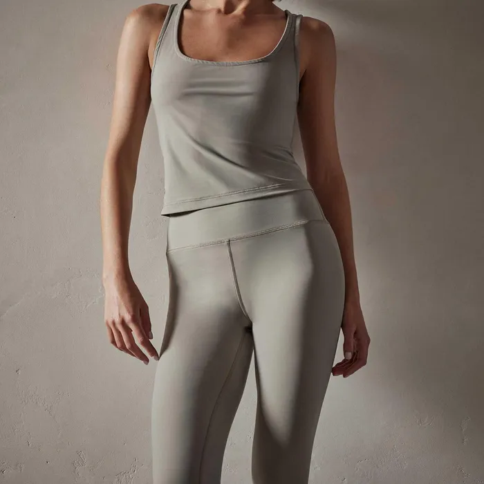 WOMEN James Perse SWEAT TOPSBOTTOMS High Rise Yoga Legging Olympic Grey