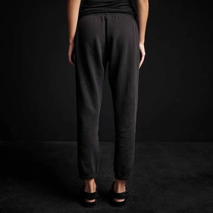 WOMEN James Perse SWEAT TOPSBOTTOMS YOSEMITE French Terry Sweatpant Black