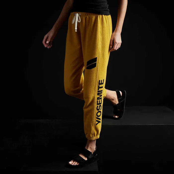 WOMEN James Perse SWEAT TOPSBOTTOMS YOSEMITE French Terry Sweatpant Crocus Yellow