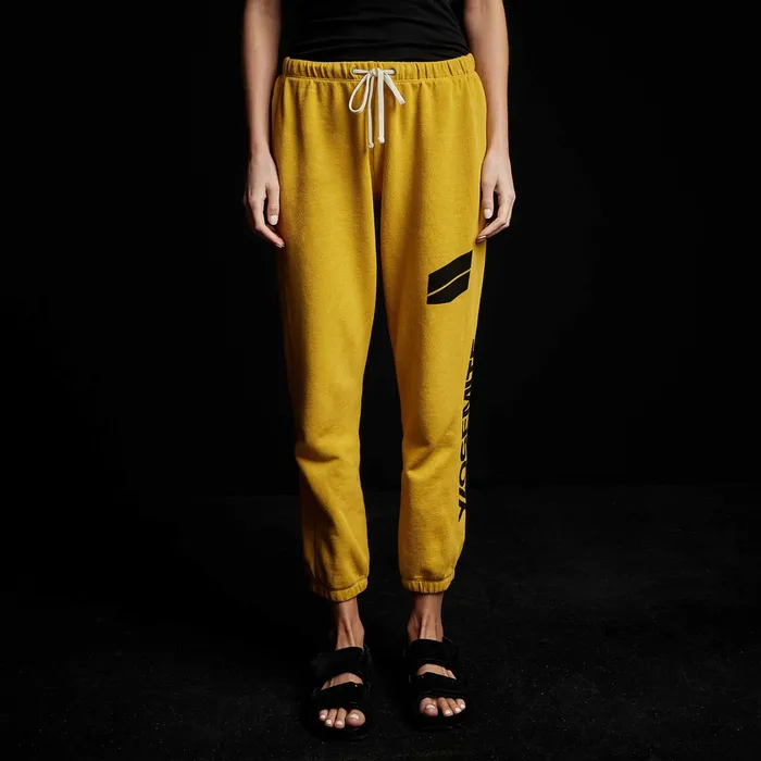 WOMEN James Perse SWEAT TOPSBOTTOMS YOSEMITE French Terry Sweatpant Crocus Yellow