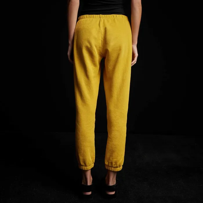 WOMEN James Perse SWEAT TOPSBOTTOMS YOSEMITE French Terry Sweatpant Crocus Yellow