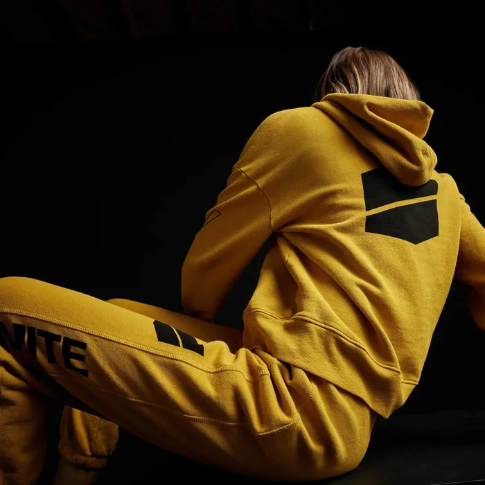 WOMEN James Perse SWEAT TOPSBOTTOMS YOSEMITE Graphic Pullover Hoodie Crocus Yellow