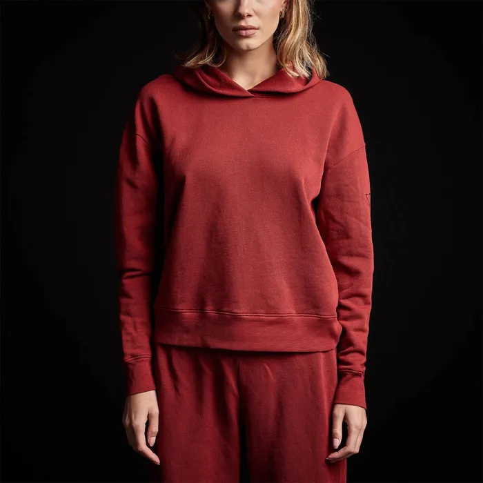 WOMEN James Perse SWEAT TOPSBOTTOMS YOSEMITE Graphic Pullover Hoodie Sunstone