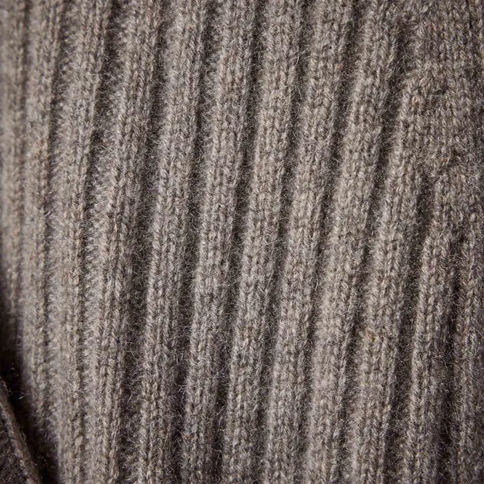 WOMEN James Perse SWEATERS Recycled Cashmere Rib Cardigan Cement