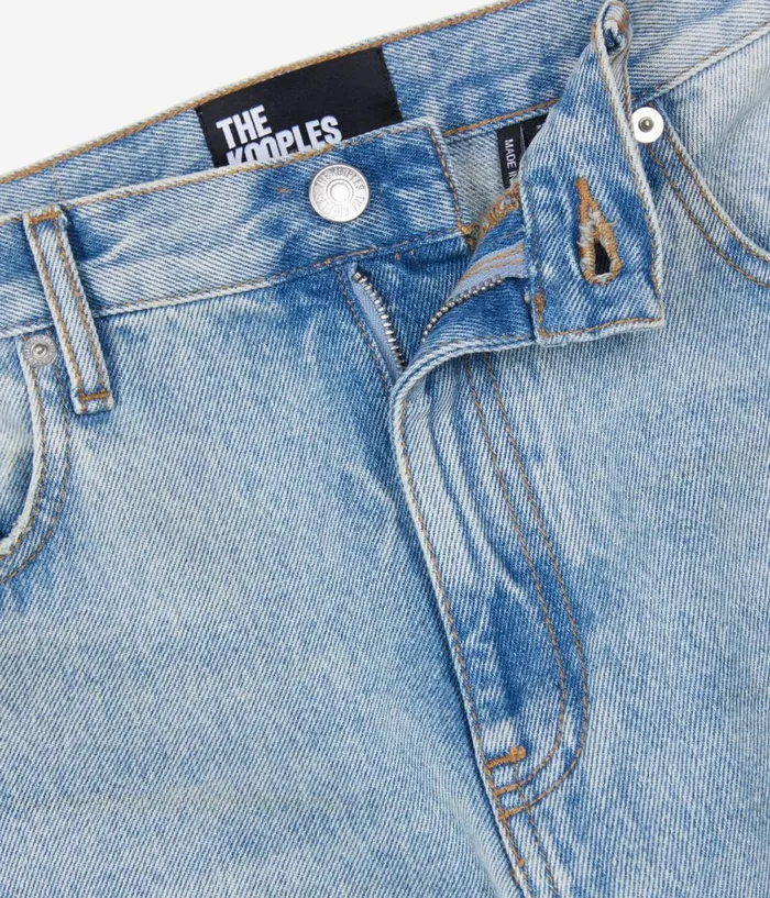 Women Jeans and Pants THE KOOPLES Light Blue Boyfriend Jeans Women Jeans and Pants THE KOOPLES Light Blue Boyfriend Jeans