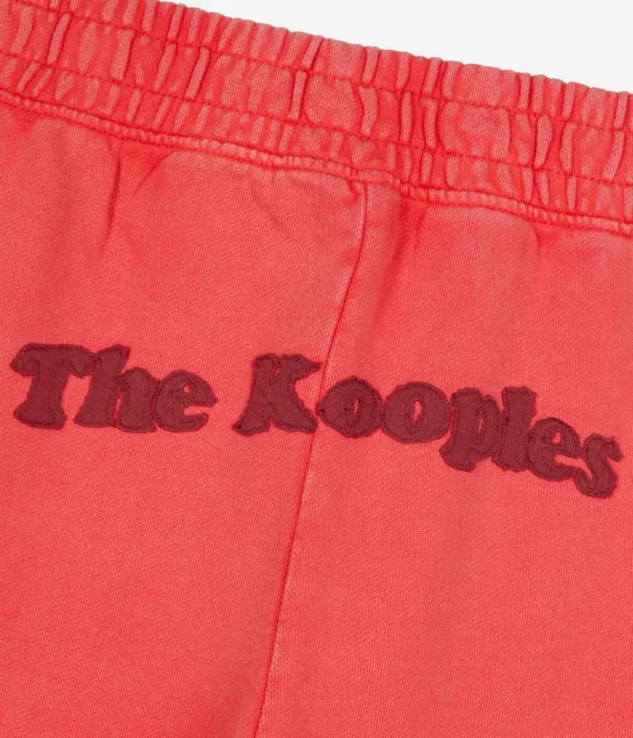 Women Jeans and Pants THE KOOPLES Red Logo Tracksuit Trousers Women Jeans and Pants THE KOOPLES Red Logo Tracksuit Trousers