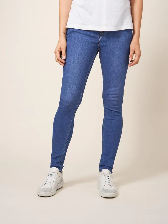 Women JEANS White Stuff Amelia Skinny Jeans Light Denim Women JEANS White Stuff Amelia Skinny Jeans Light Denim