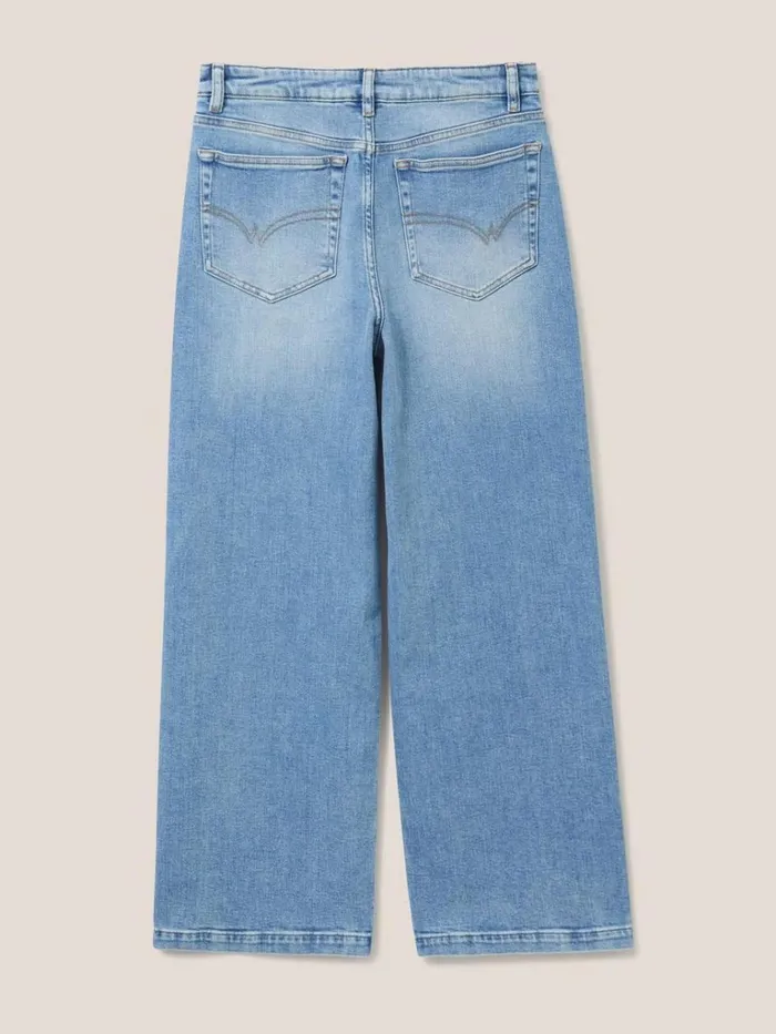 Women JEANS White Stuff Heidi Wide Leg Jean Light Denim Women JEANS White Stuff Heidi Wide Leg Jean Light Denim