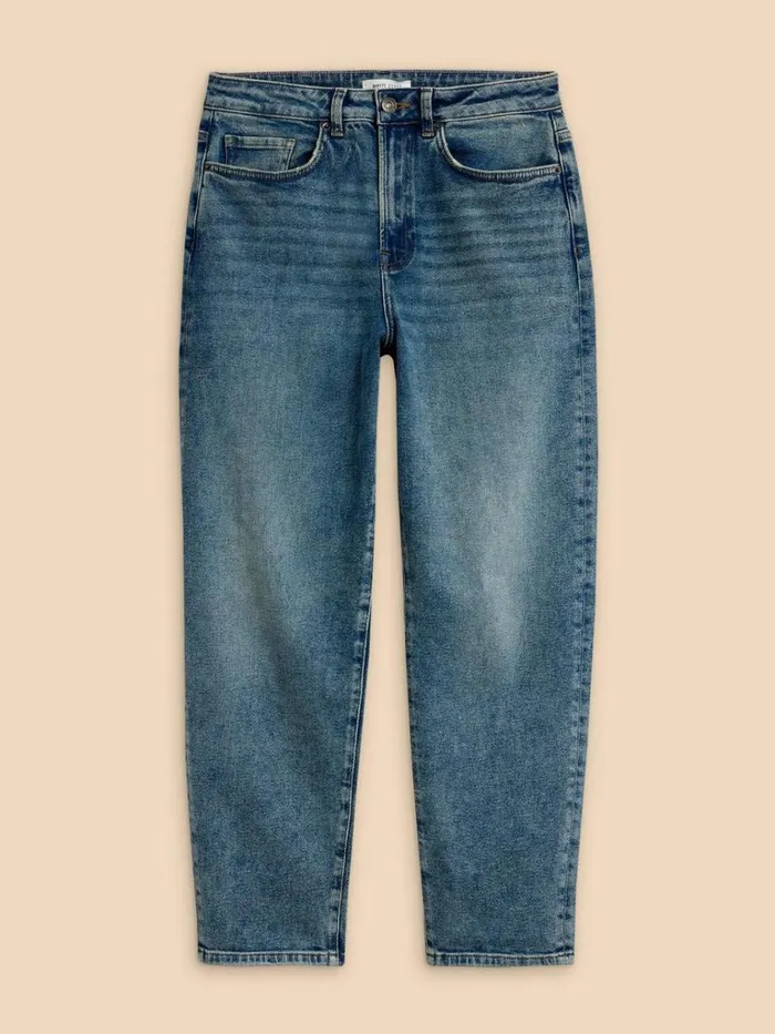 Women JEANS White Stuff Tilly Tapered Jean Mid Denim Women JEANS White Stuff Tilly Tapered Jean Mid Denim