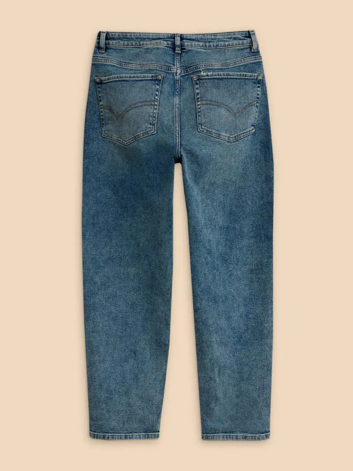 Women JEANS White Stuff Tilly Tapered Jean Mid Denim Women JEANS White Stuff Tilly Tapered Jean Mid Denim