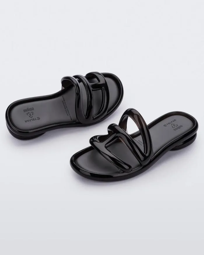 Women Jelly Slide Black Melissa Slides